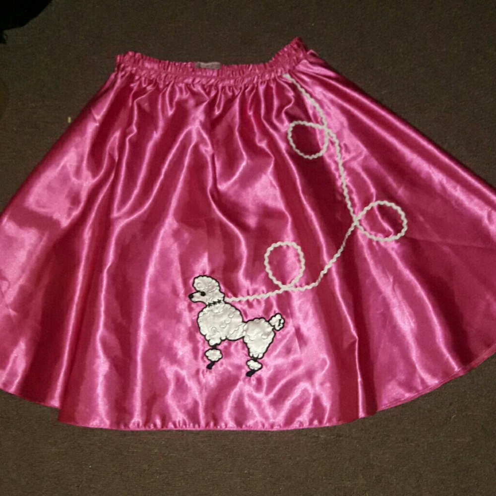 3 Big Notes Poodle Skirt with crenoline
